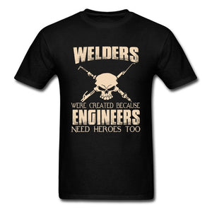 Welding Engineers Black T-Shirt